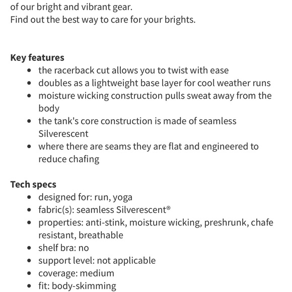 Lululemon Swiftly Technology Razorback Crop, Pretty Pink, Silverscent xstatic - Picture 10 of 12